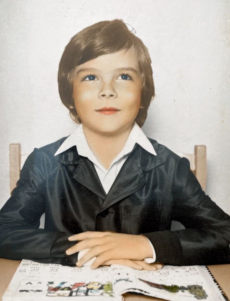 Kasza Tamás elsős korában Kasza Tamás elsős korában